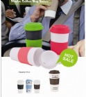 YL-T575 plastic double wall coffee mug