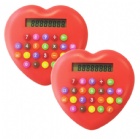 YL-T696 8 Digital heart shape Calculator/ gift calcualtor