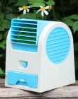 YL-T745 Mini Fan Cooling Portable Desktop Bladeless Air Conditioner USB Acrylonitrile Butadiene Styrene Smile