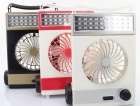 YL-T759 3 in 1 LED multifunction rechargeable fan
