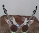 YL-G070 LED guitar shape flashing glasses