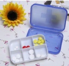 YL-P100 6 case pill box /portable plastic pillbox