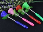 YL-T908 LED rose shape flashing spring stick /LED rose rocking stick /nightclub props