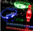 YL-T920 LED flashing wrist strap/soft PVC LED wrist strap /concert party props