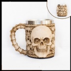 YL-T1176 Skull cup / Resin cup /stainless steel cup