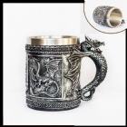 YL-T1177 Dragon cup / Resin cup /stainless steel cup