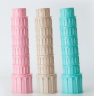 YL-T1178 Leaning Tower of Pisa set of cups  /plastic cup / set of cup
