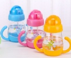 YL-T1212 straw baby cup / plastic cup /baby water cup / baby training cup /plastic children cup