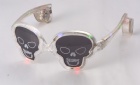 YL-G014 skull shape led flash shining sunglasses