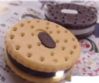 YL-T344 flashing biscuit keychains