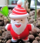 YL-K115 christmas man LED keychain with sound