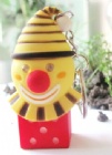 YL-K117 clown LED keychain with sound