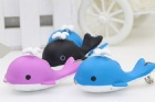 YL-K135 dolphin LED keychain with sound