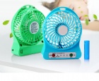 YL-T743 Hottest Portable Usb Fan with Strong Wind Rechargeable Electric Mini Usb Fan with Flashlight and Adjustable Speed