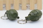 YL-k167 bomb shape LED keychain with sound