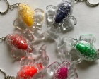 YL-K187 Elephant head shape LED keychain torch /keychain light