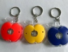 YL-K189 Apple shape LED keychain torch /keychain light