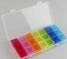 YL-P102 21 case pill box /portable plastic pillbox