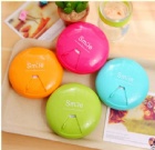 YL-P104 7 day revolve pill box /portable plastic pillbox