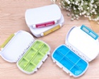 YL-P111 waterproof 6 case pillbox /portable plastic pillbox