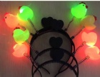 YL-T916 LED lovely poult headband /LED flashing headband/ concert party props
