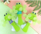 YL-T1119 Frog pressure double head fan /gift fan /cartoon fan
