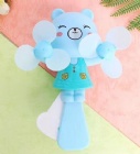 YL-T1122 cartoon pressure double head fan /gift fan /cartoon fan