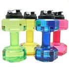 YL-T1128 2.2L oversize dumbbell kettle /plastic bottle/kettle/plastic kettle